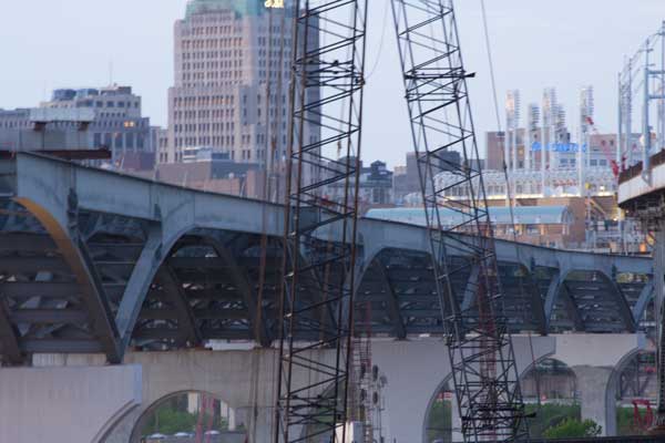 Cleveland Innerbelt Bridge Construction