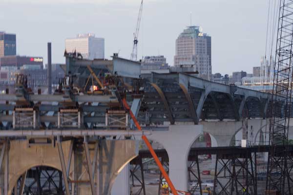 Cleveland Innerbelt Bridge Construction