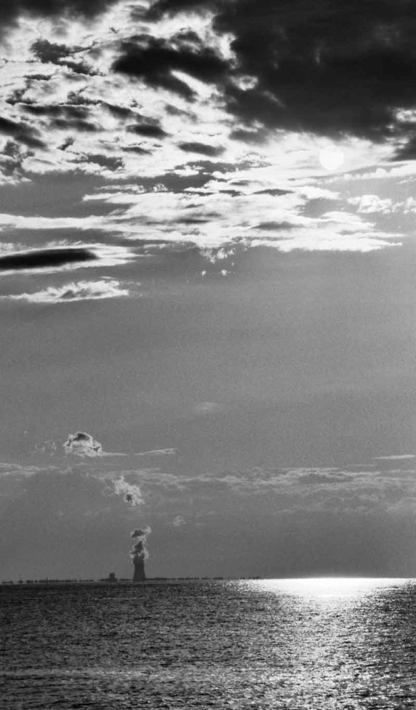 Black and White Film Photography: Cooling Tower